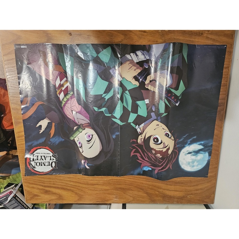 Demon Slayer Kimetsu Tanjiro Nezuko Large Gloss Poster‎ Abystyle Anime Wall Art - Picture 2 of 9